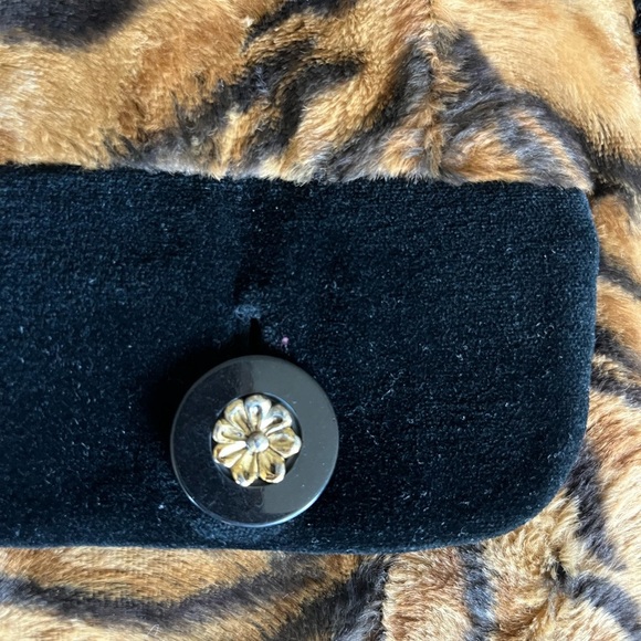 VINTAGE 90s high fashion -GEMMA KAHNG leopard jacket size 8 ๐๐ค๐๐ฉ - Picture 4 of 7